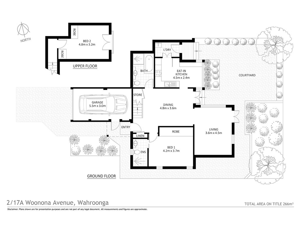 2/17A Woonona Avenue, Wahroonga NSW 2076 floorplan