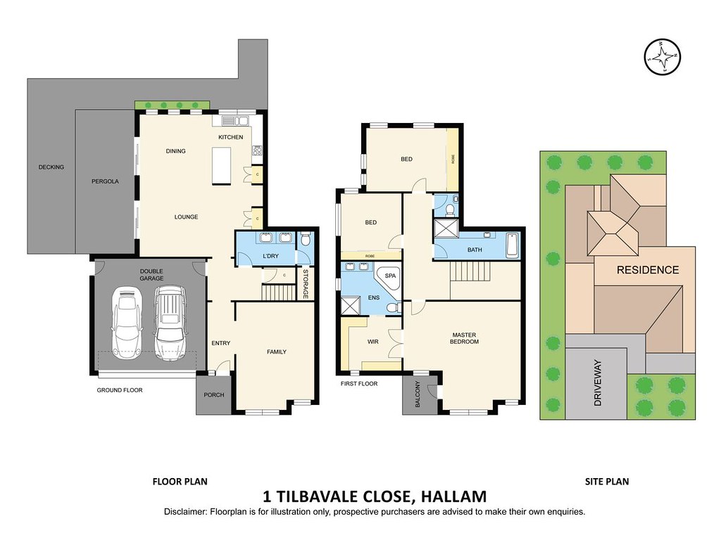 1 Tilbavale Close, Hallam VIC 3803 floorplan