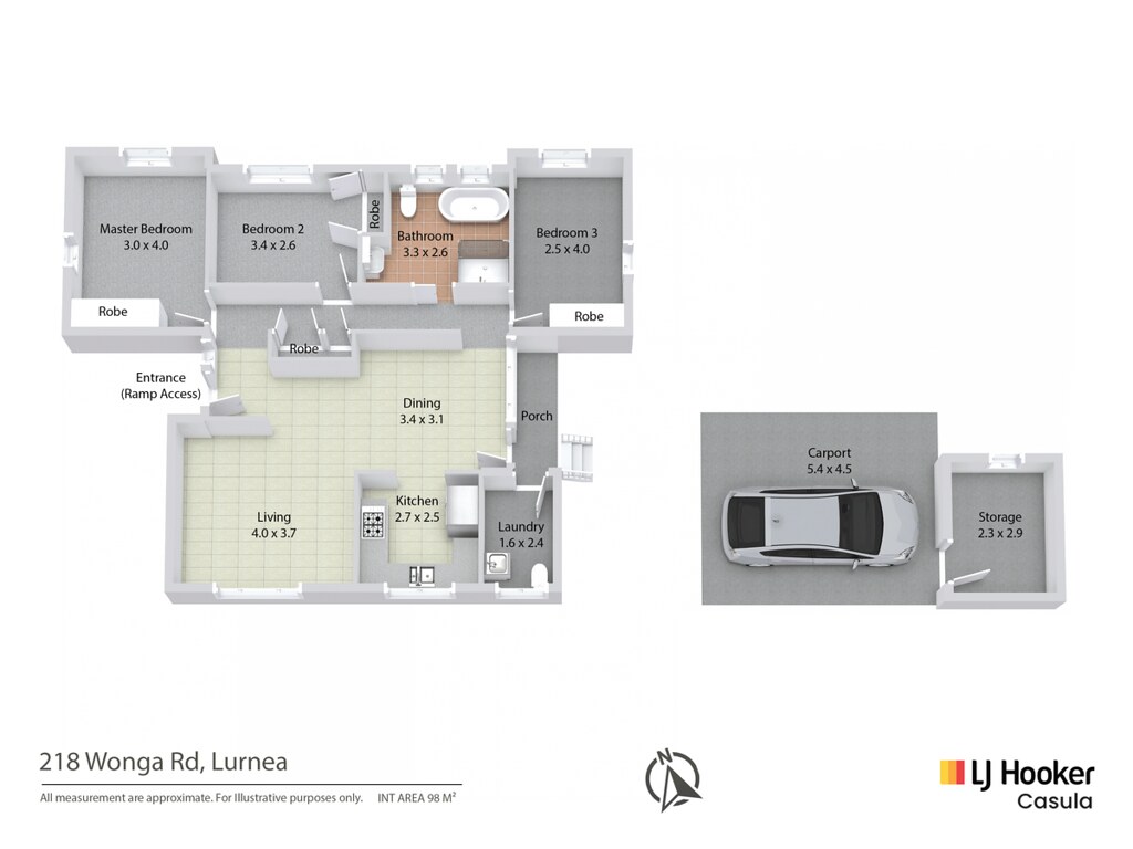 218 Wonga Road, Lurnea NSW 2170 floorplan