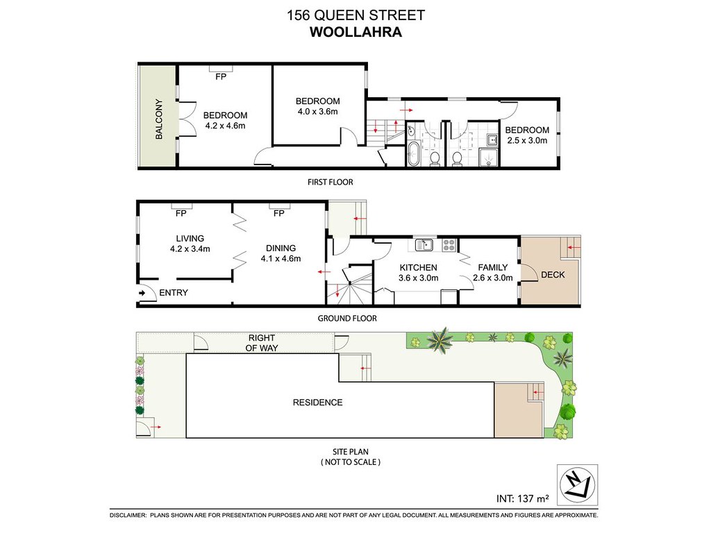 156 Queen Street, Woollahra NSW 2025 floorplan