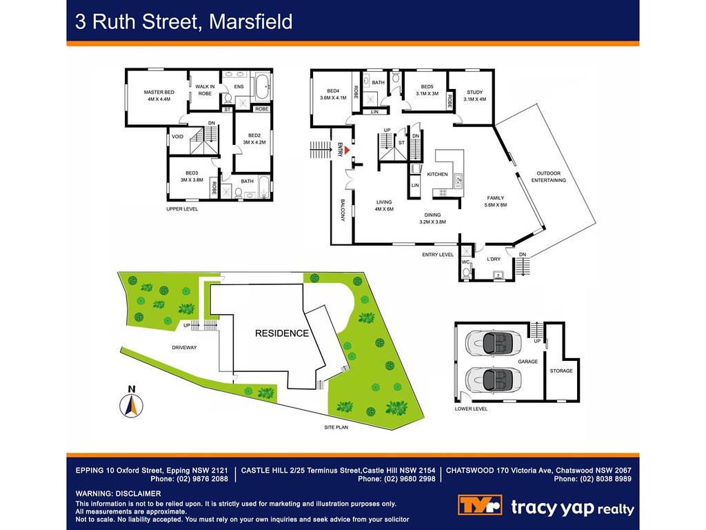 3 Ruth Street, Marsfield NSW 2122 floorplan