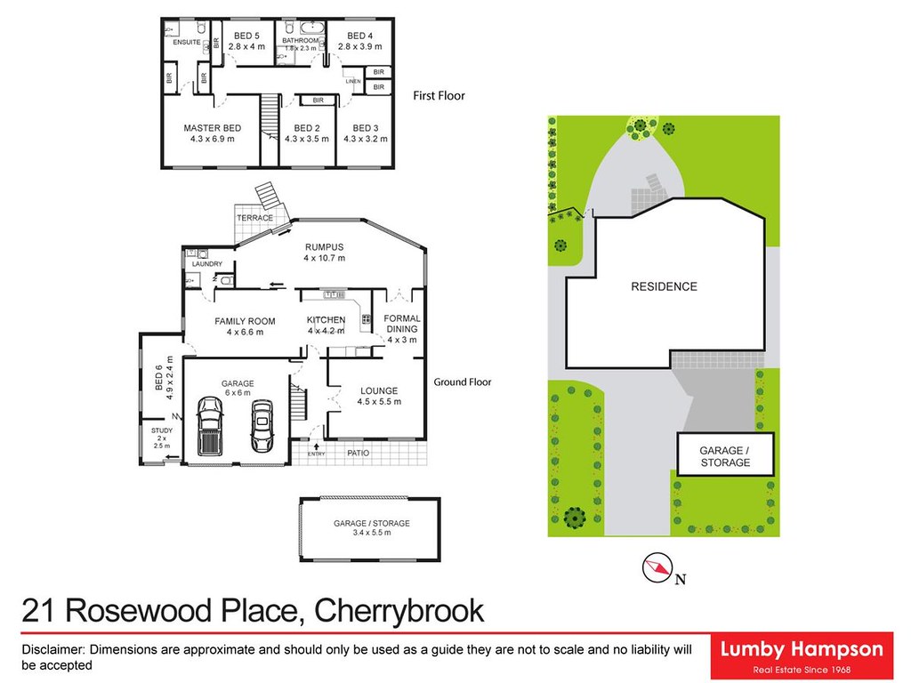 21 Rosewood Place, Cherrybrook NSW 2126 floorplan