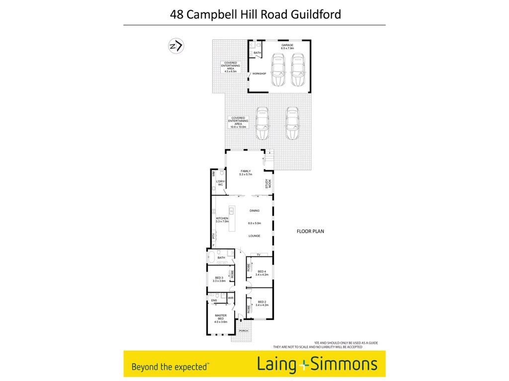 48 Campbell Hill Road, Guildford NSW 2161 floorplan