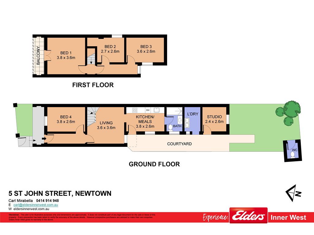 5 St John Street, Newtown NSW 2042 floorplan