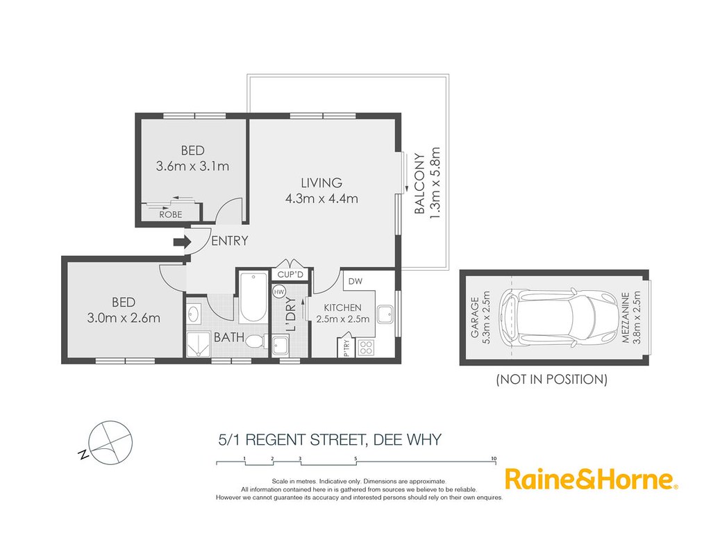 5/1 Regent Street, Dee Why NSW 2099 floorplan
