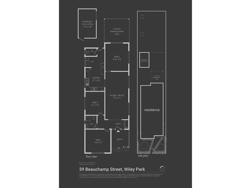 39 Beauchamp Street, Wiley Park NSW 2195 floorplan