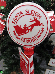 Santa Sleigh Parking.