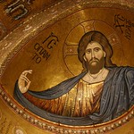 26 Византийские мозаики собора Богородицы в Монареале. Пантократор. Сицилия, 1183-1189