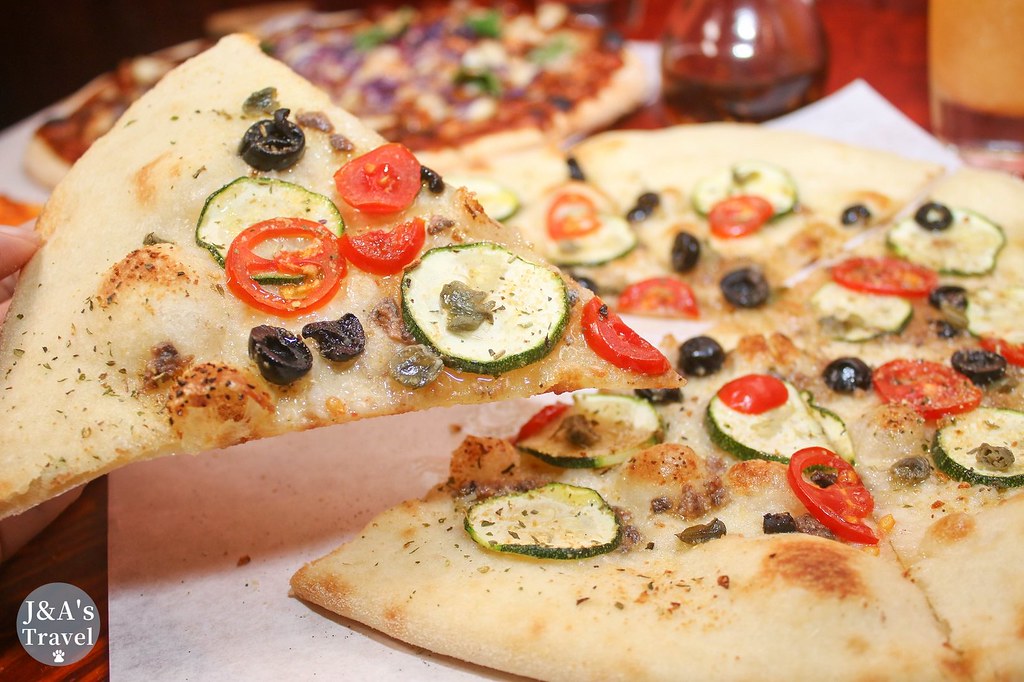 Pizza La Bocca 義式手作披薩 香酥脆西西里松露鯷魚披薩超涮嘴！【捷運中山】中山美食/中山披薩 @J&amp;A的旅行