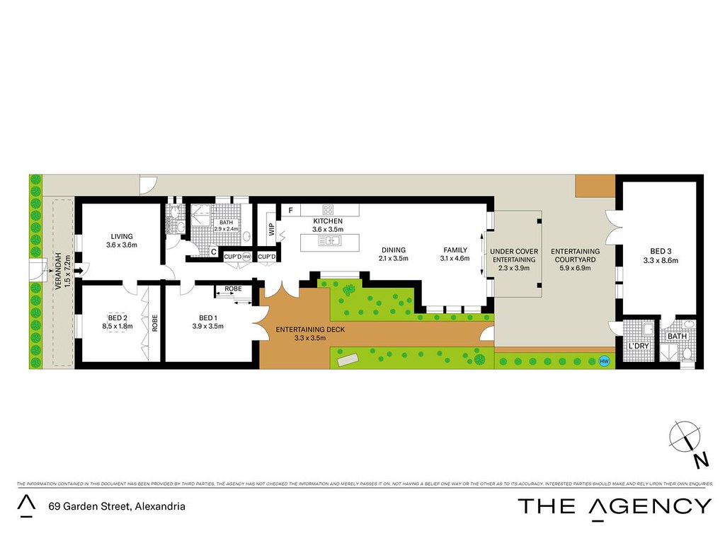 69 Garden Street, Alexandria NSW 2015 floorplan
