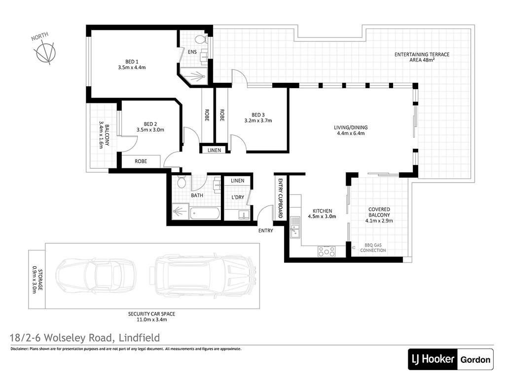 18/2-6 Wolseley Road, Lindfield NSW 2070 floorplan