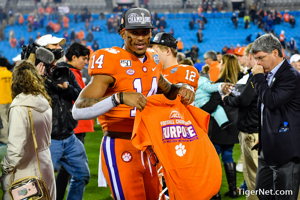 Clemson Football Photo of Diondre Overton and Virginia