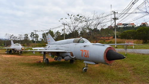 Mikoyan-Gurevich Mig.21bis c/n N75094883 Laos Air Force serial 731