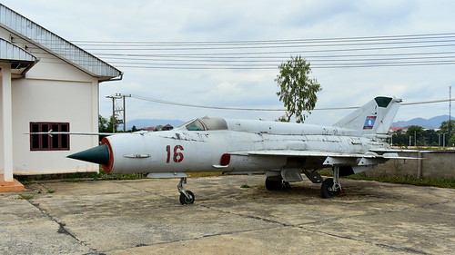 Mikoyan-Gurevich Mig.21bis c/n N75081703 Laos Air Force serial 16