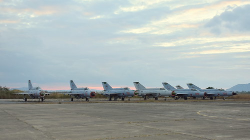 Left to right: Mig.21's Laos Air Force serials 730, 727, 724, 19, 729, 14 & 722