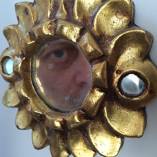 Gold Mirror Man