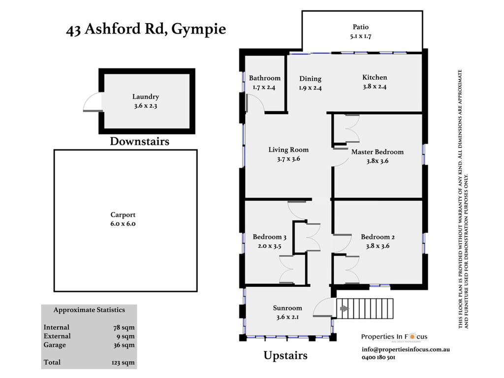 43 Ashford Road, Gympie QLD 4570 floorplan