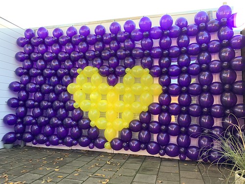 Ballonnenwand Stichting de Steenrots Katwijk