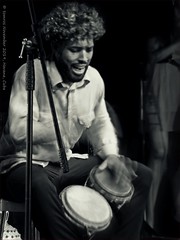 Bongo boy. Music in Tablao- Gran Teatro, Habana.