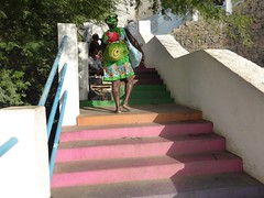 Praia Sucupira market stairs (Santiago, Cabo Verde 2019)