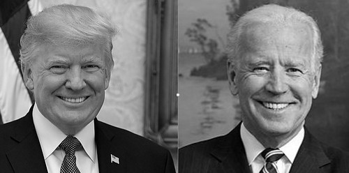 Trump and Biden, From FlickrPhotos
