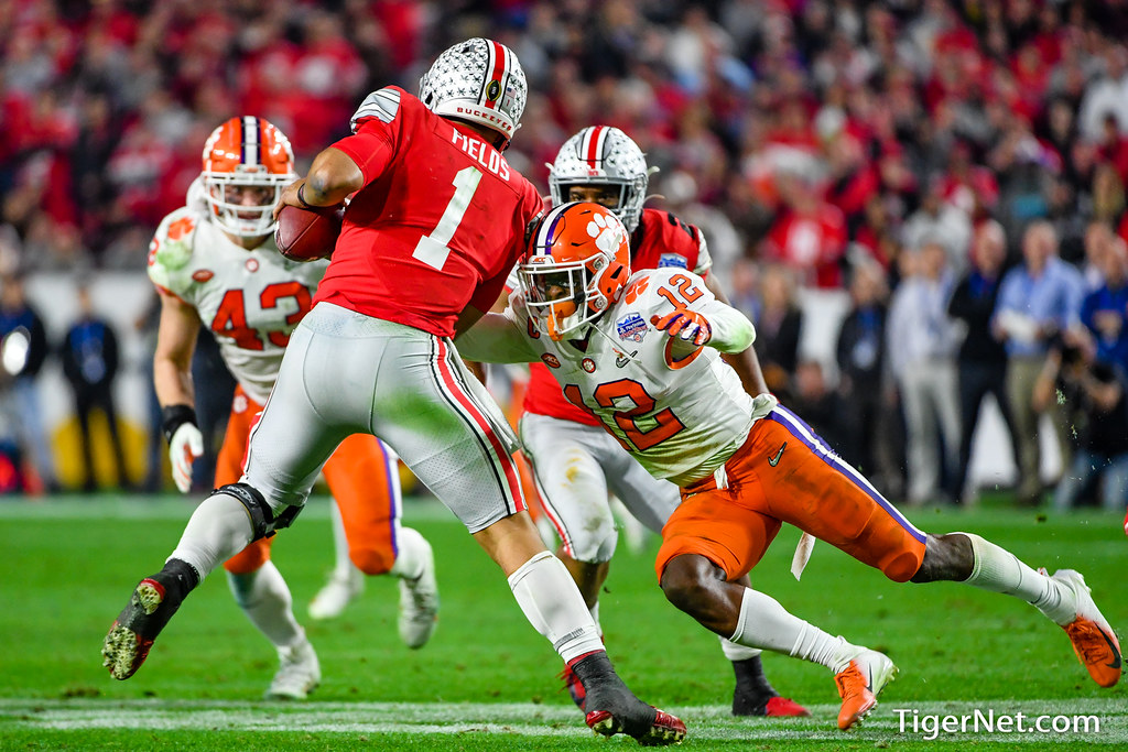 Clemson Football Photo of kvonwallace and ohiostate
