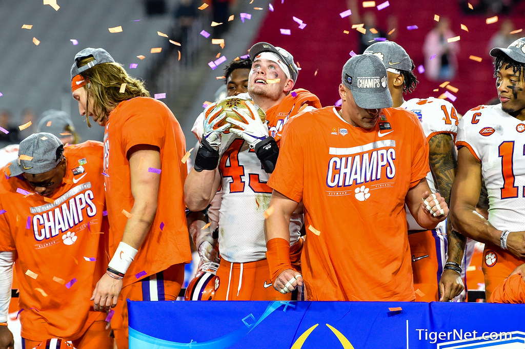 Clemson Football Photo of Chad Smith and ohiostate