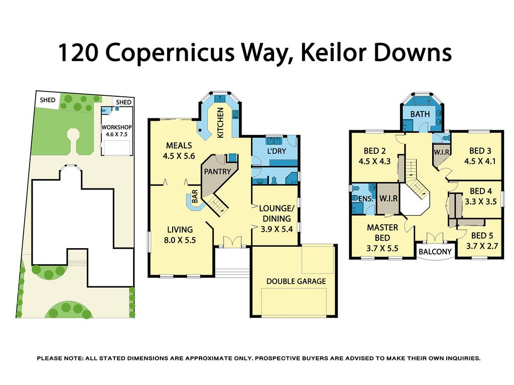 120 Copernicus Way, Keilor Downs VIC 3038 floorplan