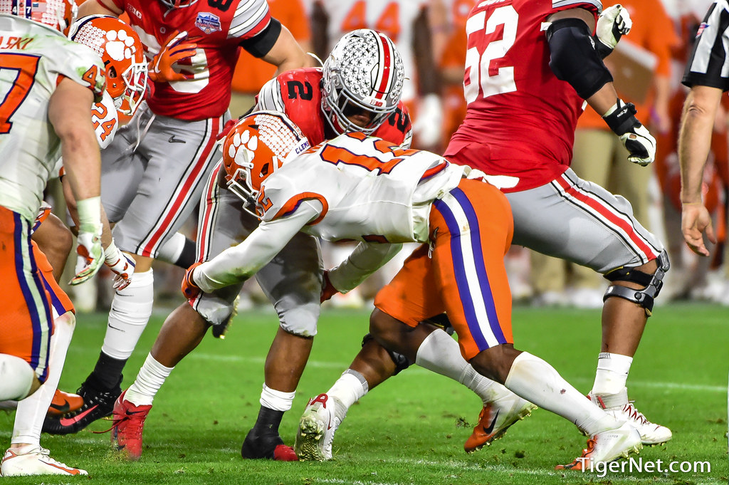 Clemson Football Photo of kvonwallace and ohiostate