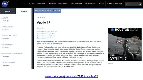 Apollo 17 Podcast Interview by Wesley Fryer, on Flickr
