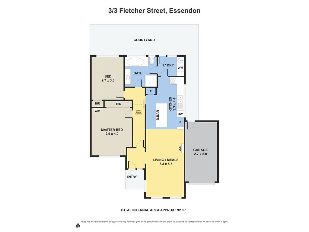 3/3 Fletcher Street, Essendon VIC 3040 floorplan