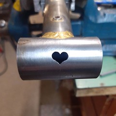 Venting with style #puttingmyheartineveryframe #steelisreal #framebuilding #ccycles
