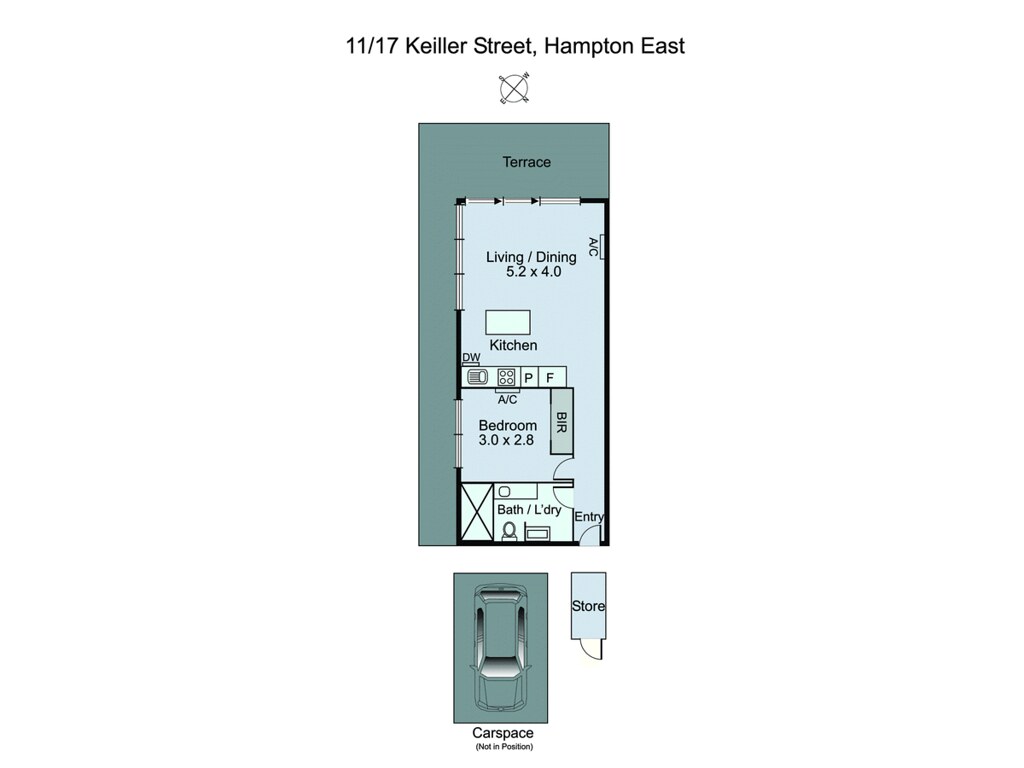 11/17 Keiller Street, Hampton East VIC 3188 floorplan