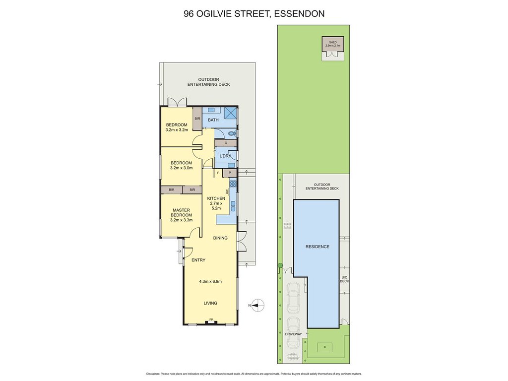 96 Ogilvie Street, Essendon VIC 3040 floorplan