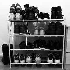 155/365 Shoes. #shoes #blackandwhite #project365 #dailyphoto