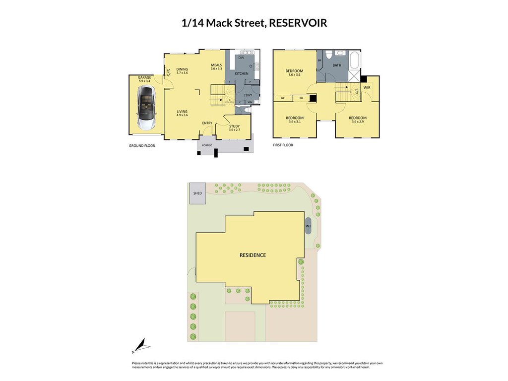 1/14 Mack Street, Reservoir VIC 3073 floorplan