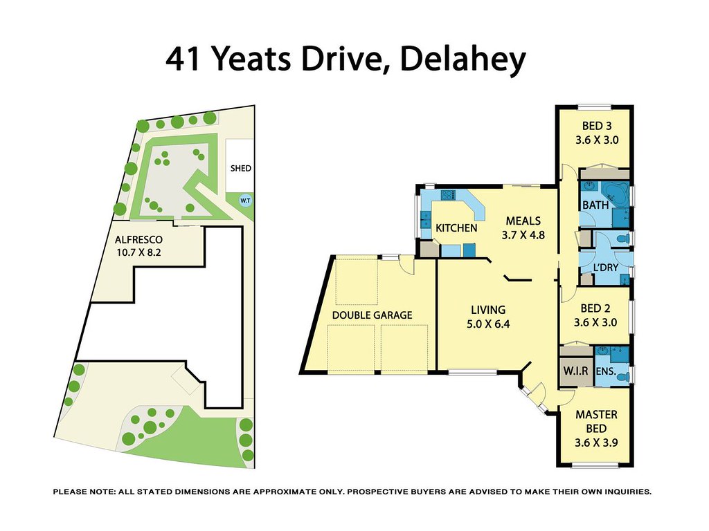 41 Yeats Drive, Delahey VIC 3037 floorplan