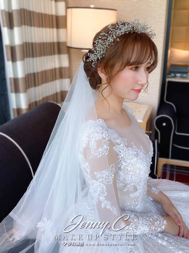【新秘蓁妮】bride 律曲 訂結婚造型 / 唯美仙女