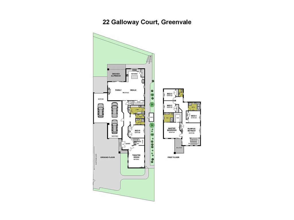 22 Galloway Court, Greenvale VIC 3059 floorplan