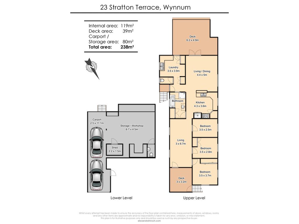 23 Stratton Terrace, Wynnum QLD 4178 floorplan