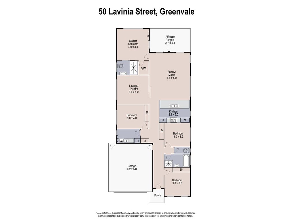50 Lavinia Street, Greenvale VIC 3059 floorplan
