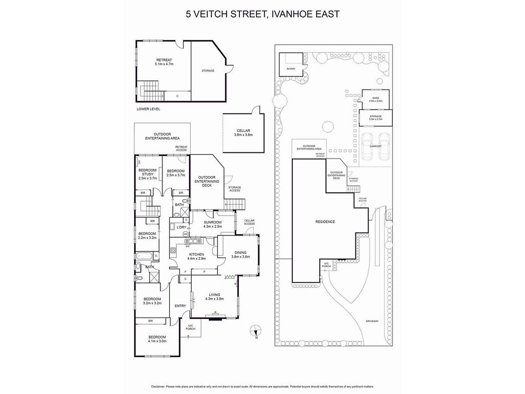 5 Veitch Street, Ivanhoe East VIC 3079 floorplan
