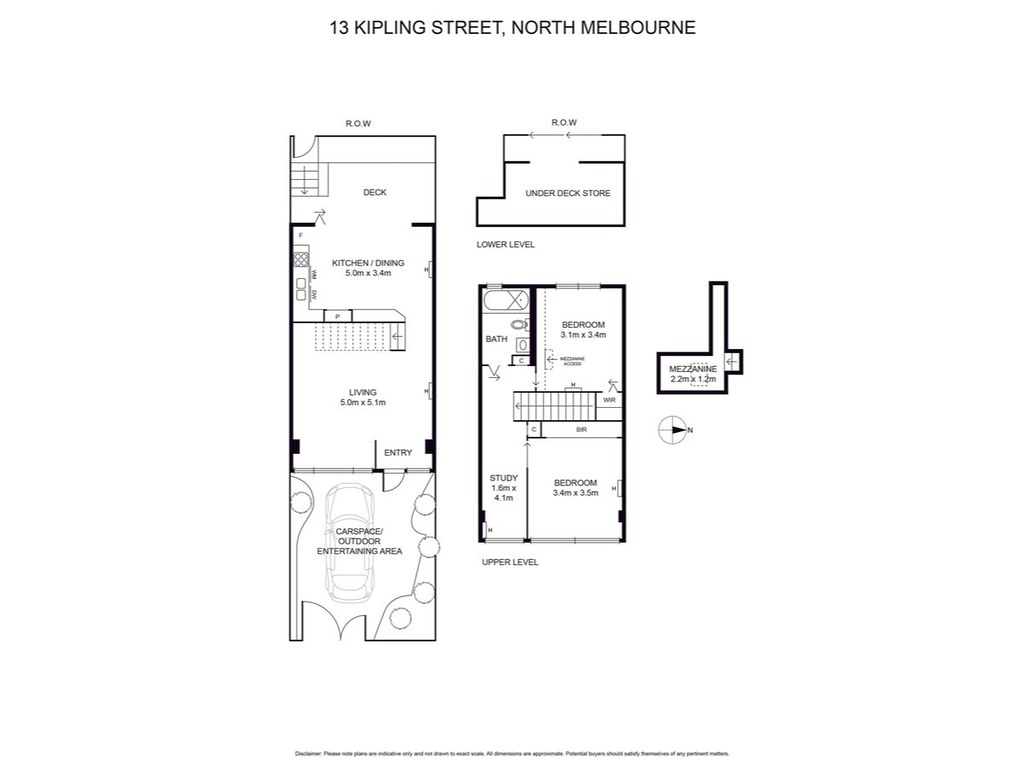13 Kipling Street, North Melbourne VIC 3051 floorplan