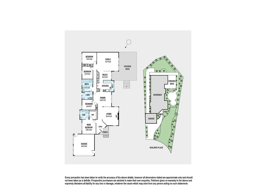 10 Dealbata Place, Croydon Hills VIC 3136 floorplan