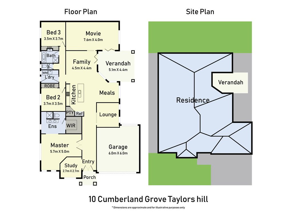 10 Cumberland Grove, Taylors Hill VIC 3037 floorplan