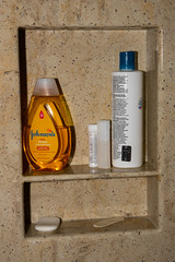 2020-019 Shampoo on the Shower Wall