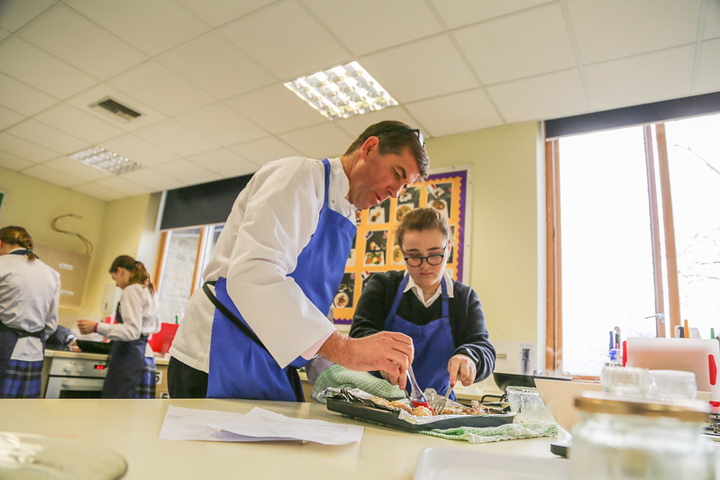 4th Form Food Prep & Nutrition - Cooking with the Headmaster - 21st January 2020