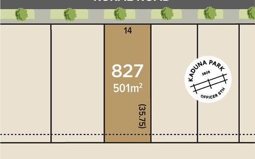 Lot 827, Rural Road, Officer South VIC