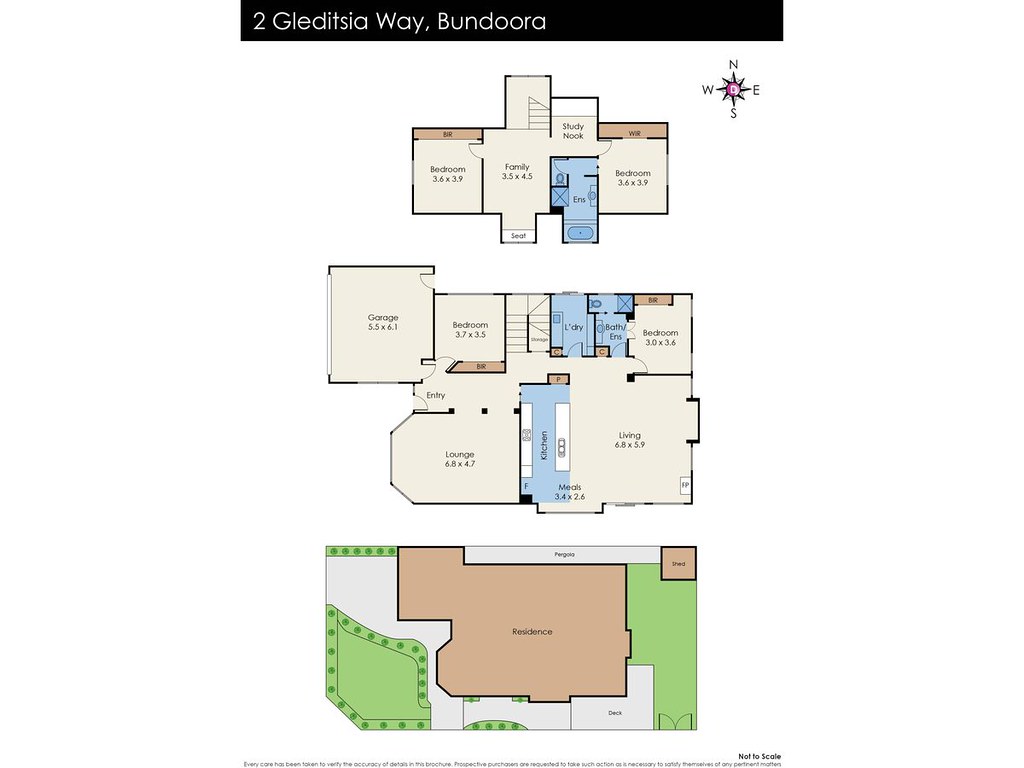 2 Gleditsia Way, Bundoora VIC 3083 floorplan