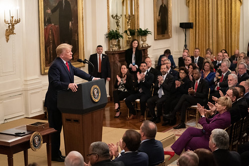 President Trump Delivers Remarks to Mayo by The White House, on Flickr